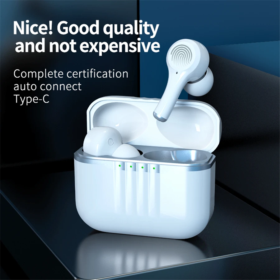 Беспроводные наушники J7 TWS Bluetooth 5 2 HIFI стерео ENC ANC с шумоподавлением Игровые