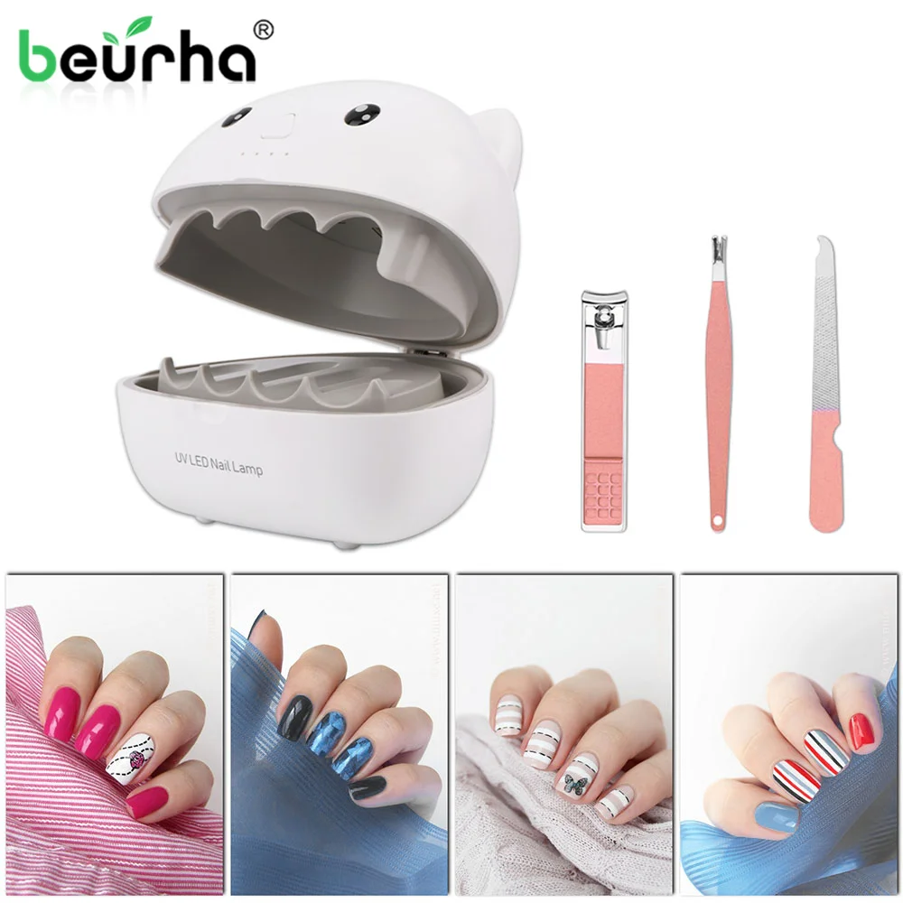 

Gel LED Lamp, USB Non Harmful Nails Dryer,15W Lamp For Manicure Gel Nail Lamp Drying Lamp For Professional Nail Art Accessories