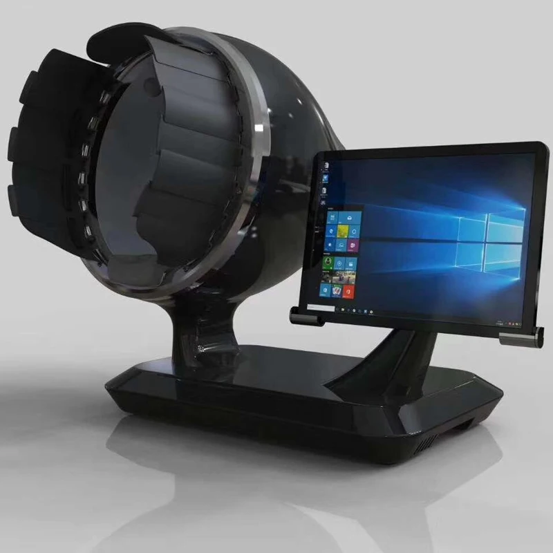 Профессиональный 3d анализатор кожи цифровой детектор проблем с лицом волшебное