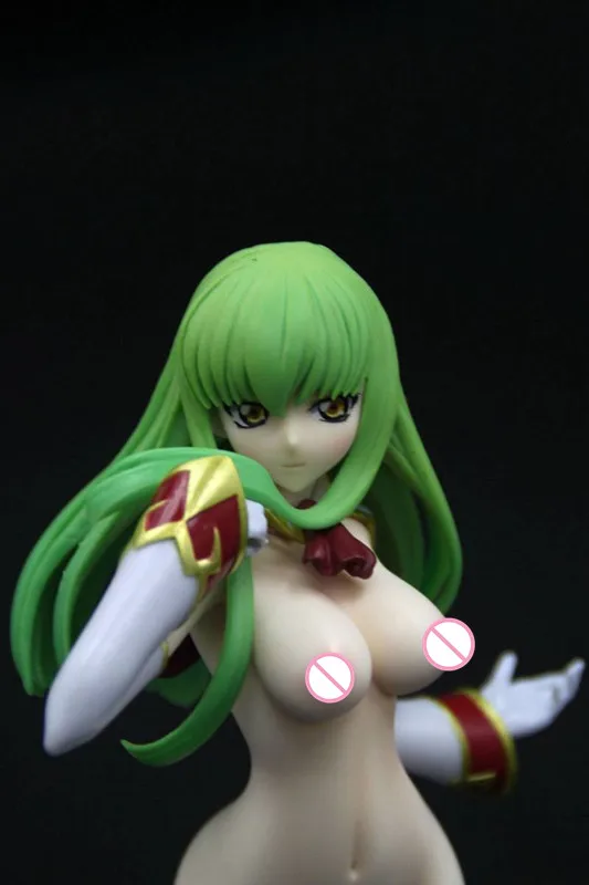 Японский аниме пикантная кукла Code Geass Geass: Hangyaku no Lelouch CC смолы фигурка голая для