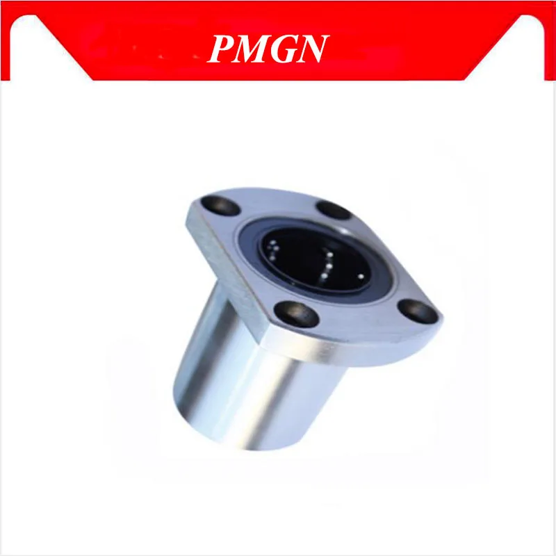

PMGN,2pcs/lot High quality Flange Linear Ball Bearing bushing for Linear Guide Rail rod round Shaft cnc part LMH60UU