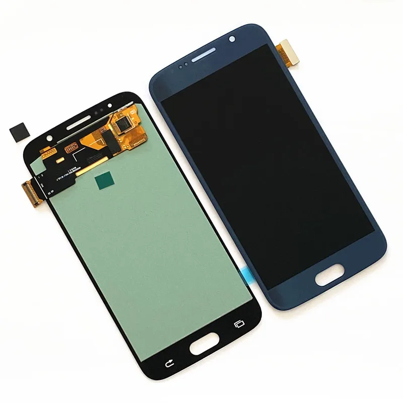ЖК дисплей OLED для Samsung Galaxy S6 с сенсорным дигитайзером G920 G920F сменный экран|Экраны