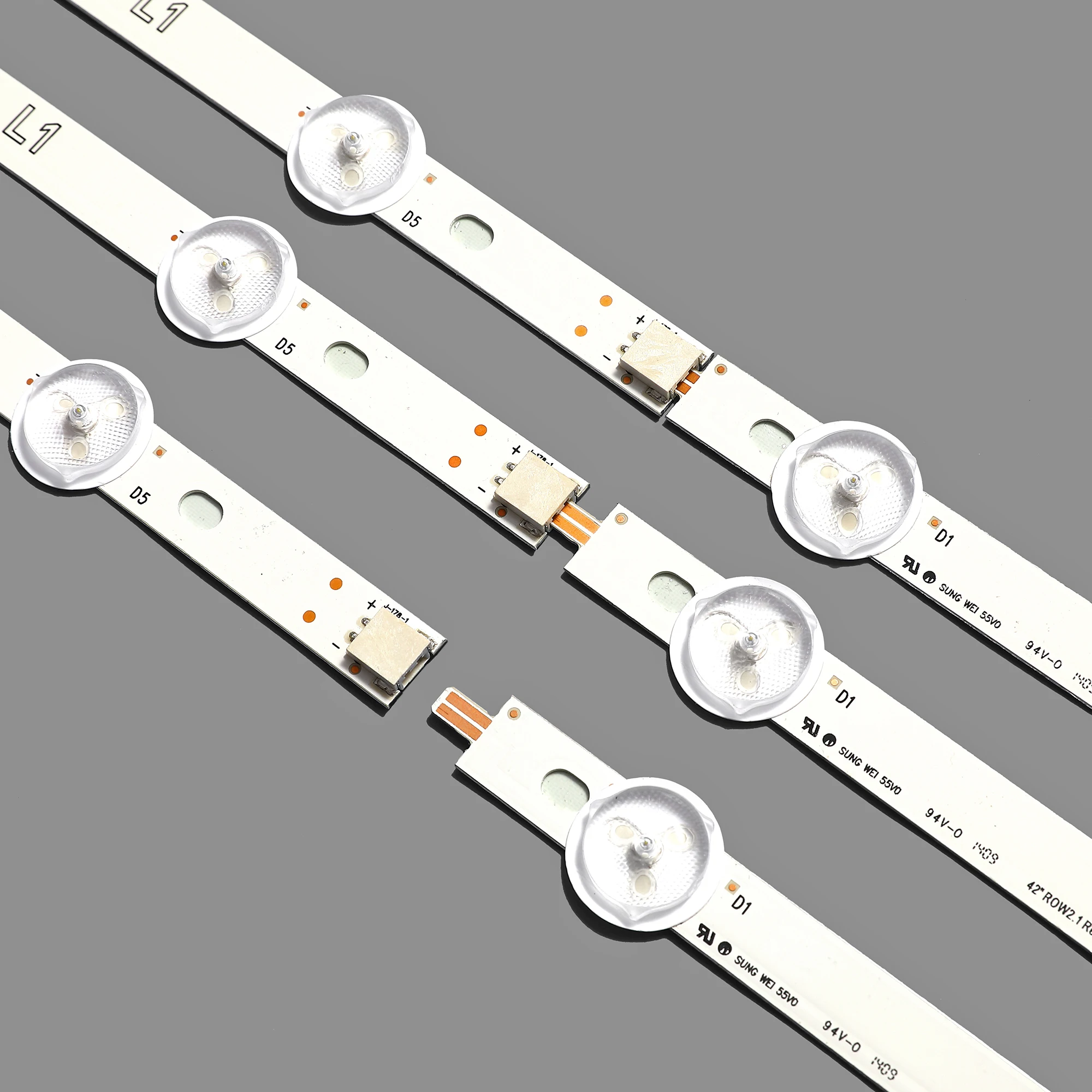 Светодиодная лента для подсветки 10 шт./партия R1 L1 R2 L2 идеальная сменная 42LA620V