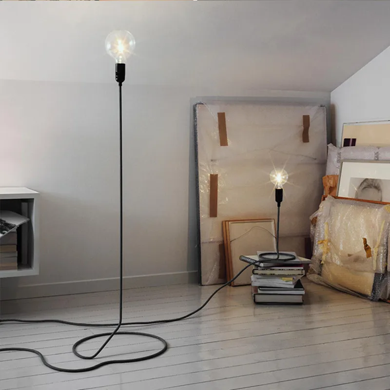 Напольные лампы в скандинавском стиле для гостиной студии спальни