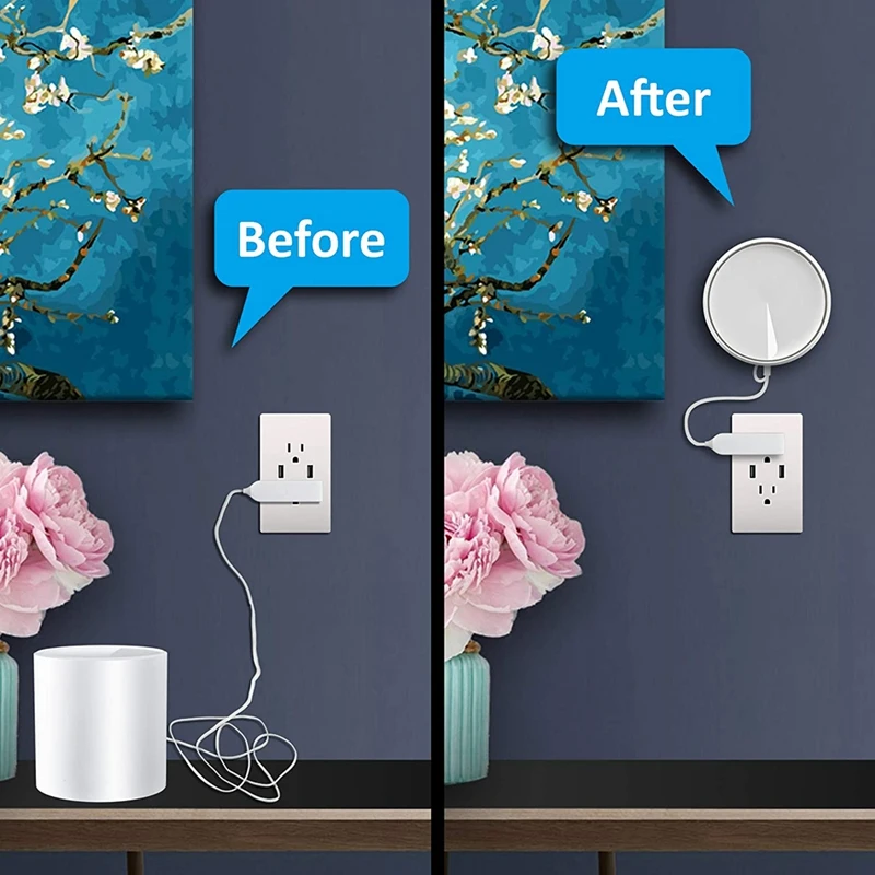 

Wall Mount Holder for TP-Link Deco X20, Deco X60 Whole-Home Mesh WiFi System, Compatible with Home WiFi Router