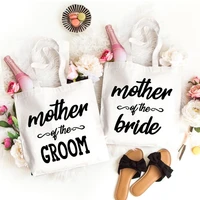 mother of the groom bride to be tote bag bridal shower wedding engagement bachelorette party decoration supplies gift present