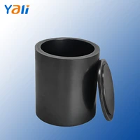 black high purity graphite crucible molds with cap lab graphite jewelry tool