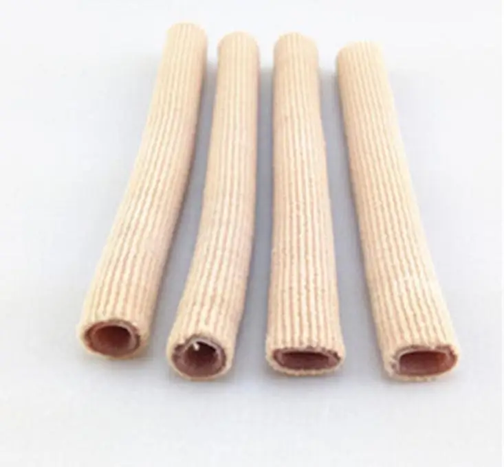 

by dhl 500 pieces 15cm Fabric Gel Tube Bandage Finger & Toe Protectors Foot Feet Pain Relief Guard for Feet Care SN240