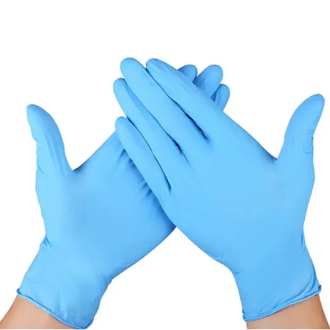 

Одноразовые нитриловые перчатки, 100 шт., виниловые, для салонов красоты, для работы с пищевыми продуктами