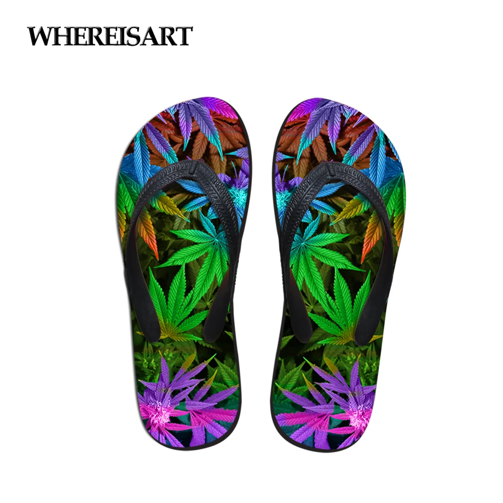 WHEREISART 2020 женская обувь летние пляжные шлепанцы резиновой подошве Изысканная