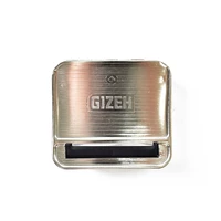 portable 70mm stainless steel metal cigarette maker semi automatic cigarette case cigarette maker rolling machine smoking