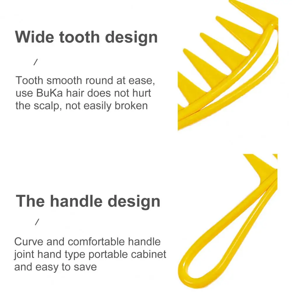 50% горячая Распродажа гребень для укладки волос ярких цветов акулий зуб полый