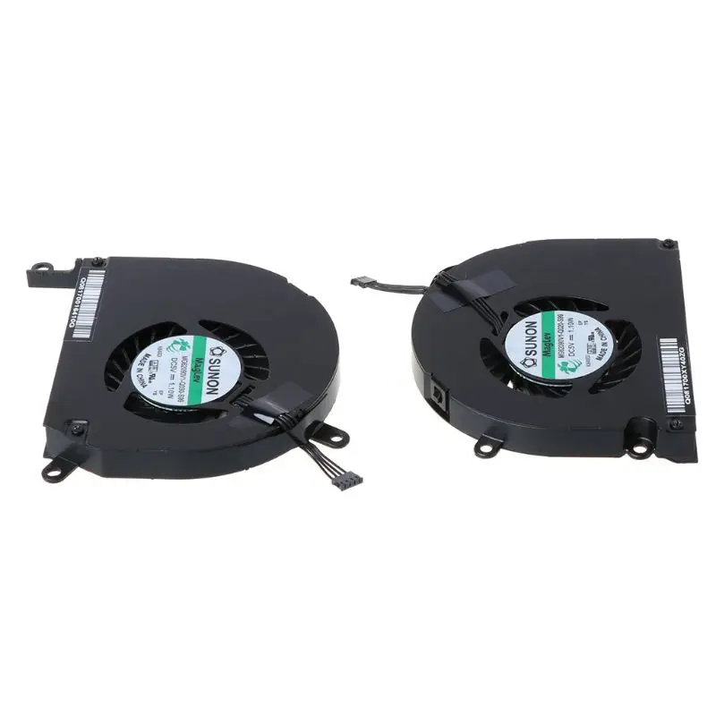 1Pair A1286 Fan for Macbook Pro 15&quot Left and Right Side CPU GPU Cooling 2009 2010 2011 Cooler Heatsink | Компьютеры и офис