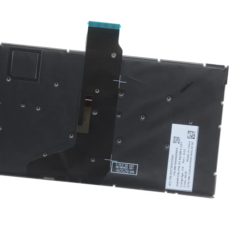 Русская клавиатура для ноутбука Xiaomi MI Air 12 5 дюйма 6037B0127601 MK10000005661 9Z.ND6BV.001 RU
