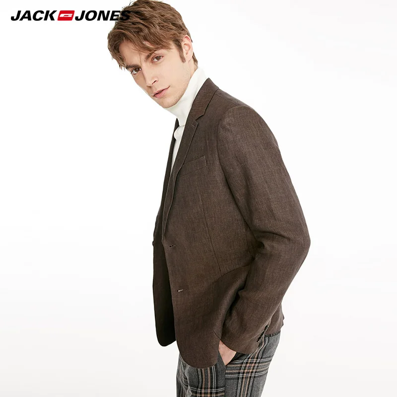 JackJones мужской деловой повседневный костюм пиджак | 219108517|Пиджаки|