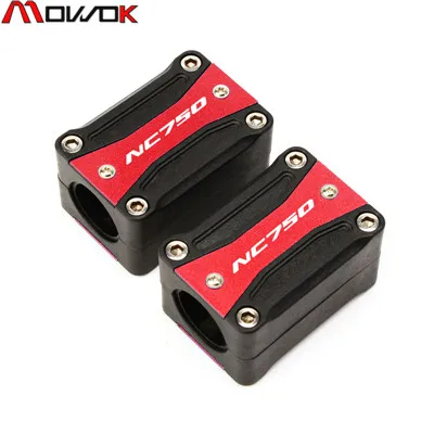 Для HONDA NC750X NC750S NC700X NC750 NC700 NC750 S X мотоцикла защитный кожух двигателя бампер Декор блок 22-25-28mm - Цвет: NC750 Red