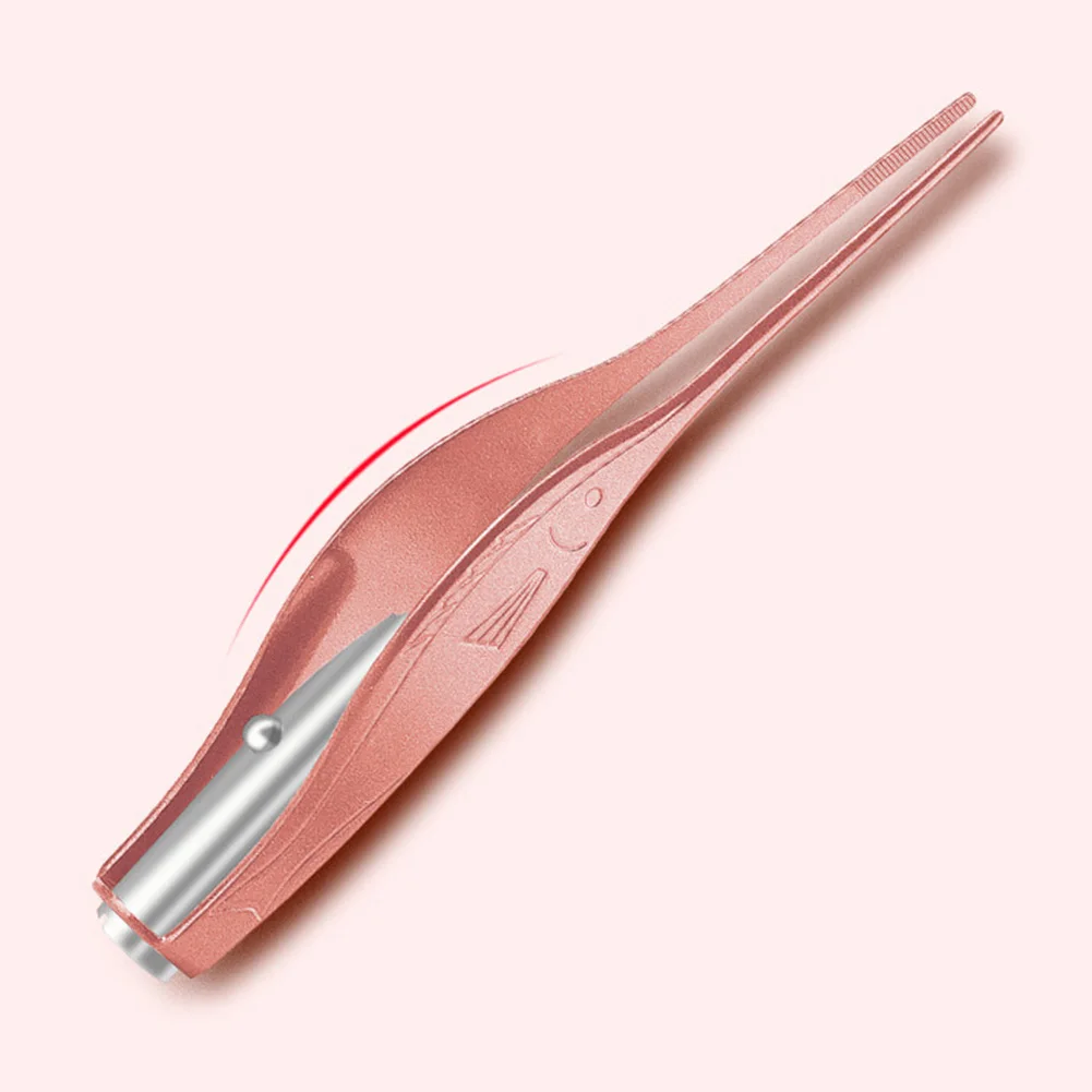 Kides-linterna LED port&aacute;til de acero inoxidable para ni&ntilde;os y adultos, removedor de cera de o&iacute;do, limpiador de oreja, suministro para el cuidado del beb&eacute;-5