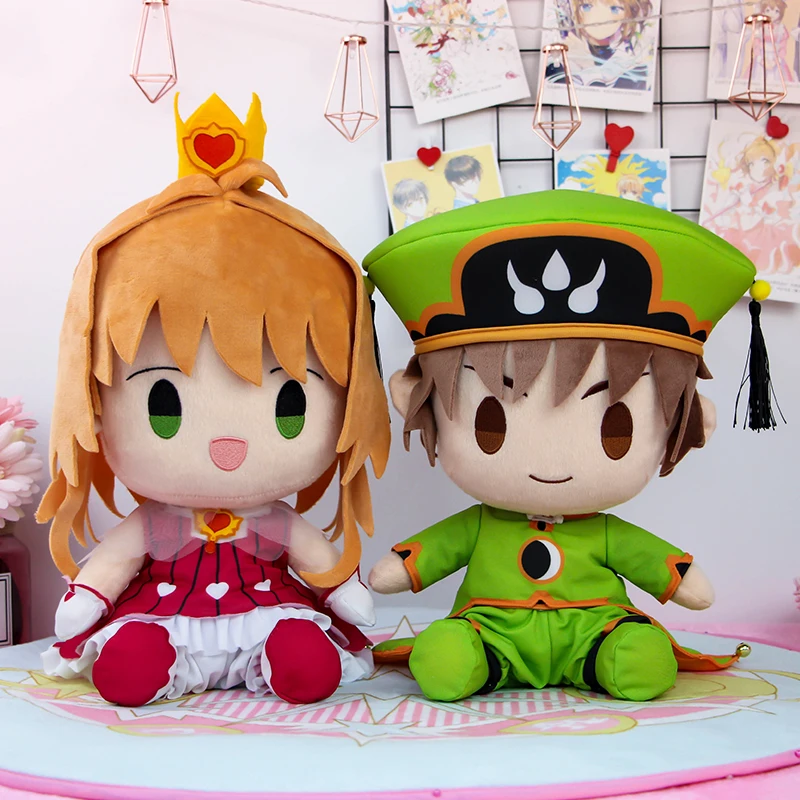 Фигурка сакуры Cardcaptor плюшевая кукла игрушки карточка капсула ли SYAORAN День