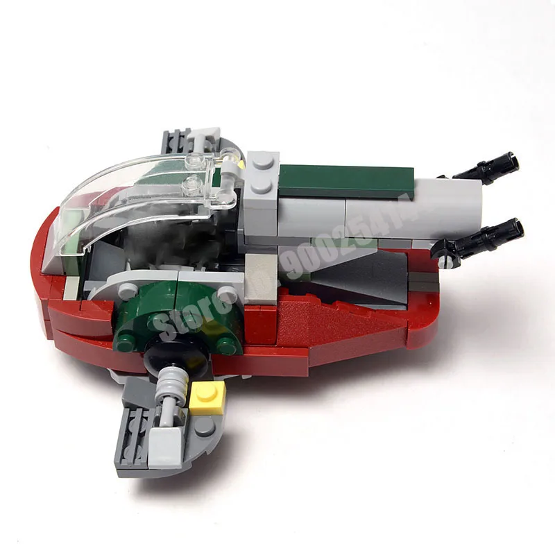 Новинка конструктор MOC Wars Mini Slave One I Microfighter игрушки сделай сам модель детской