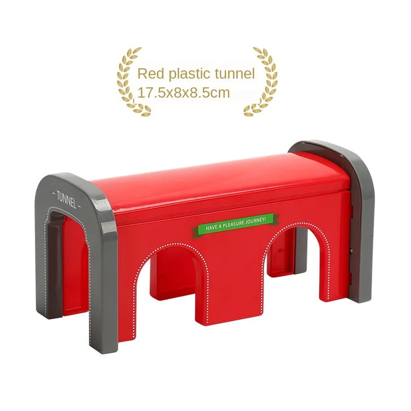 Туннельная пещера маленький поезд строительные блоки дорожка аксессуары