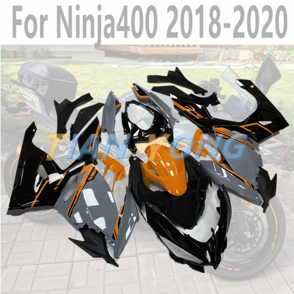 

Для Kawasaki Ninja400 2018-2020 2018 2019 2020 инъекция новый корпус из АБС-пластика высококачественный обтекатель гоночный мотоцикл обтекатель