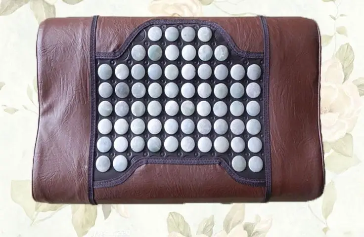 Натуральная Нефритовая Подушка для шейного отдела позвоночника ms tomalin energy health care