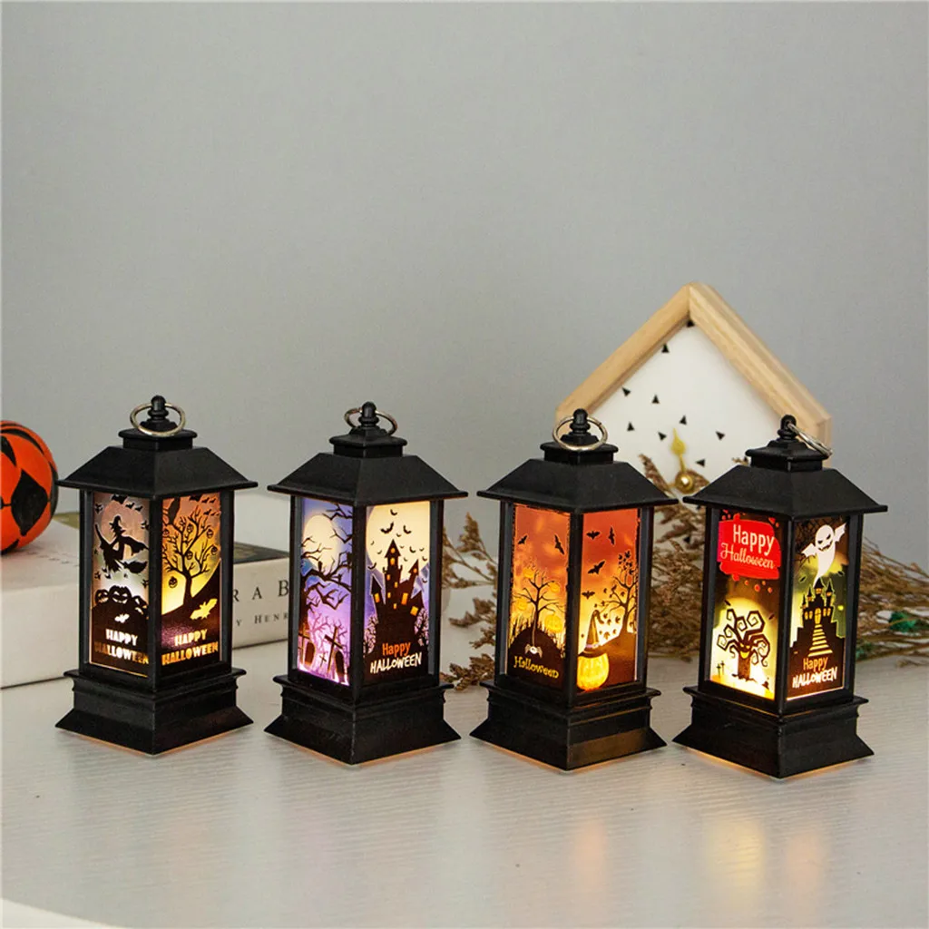 Светильники в виде тыквы на Хэллоуин лампа дверной комнатный украшения