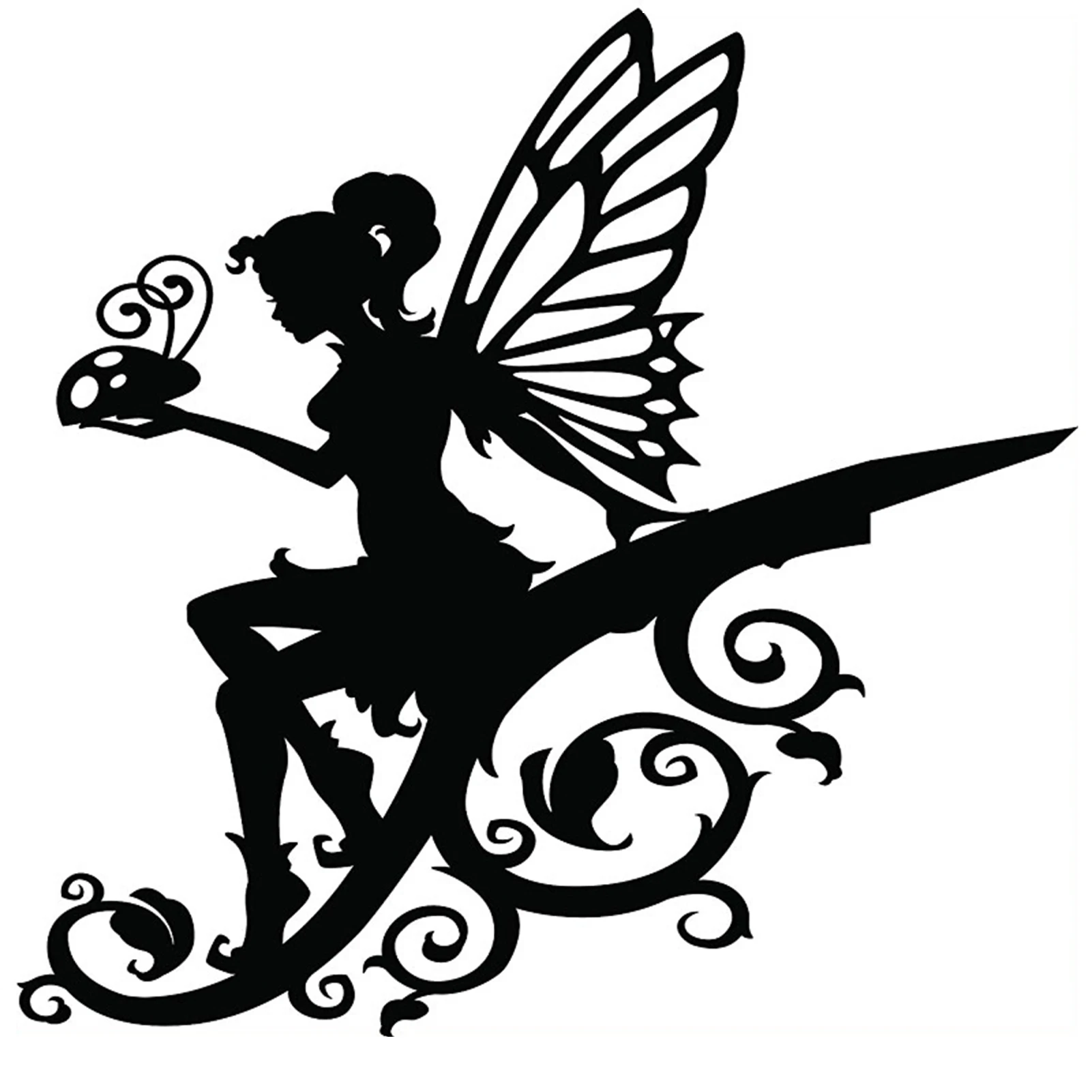 

Fairy Tale Tree Branch Cartoon Themed Steel Statue Art Silhouette Decoration for Home Garden Yard Outdoor MC889