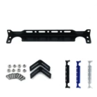 Новый тип доверия универсальный двигатель масляный радиатор Монтажный кронштейн комплект 2 мм Толщина Алюминий автомобильные аксессуары