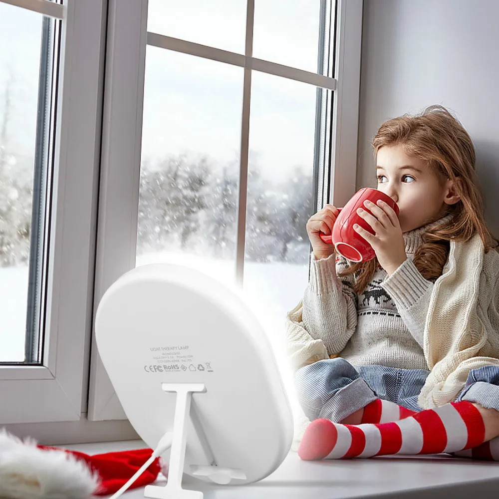 

Sad Lamp Sad Light Therapy Lamp, 10000 Lux Sad Light Box Portable Light Sun Lamp With Touch Control Sad Lamps