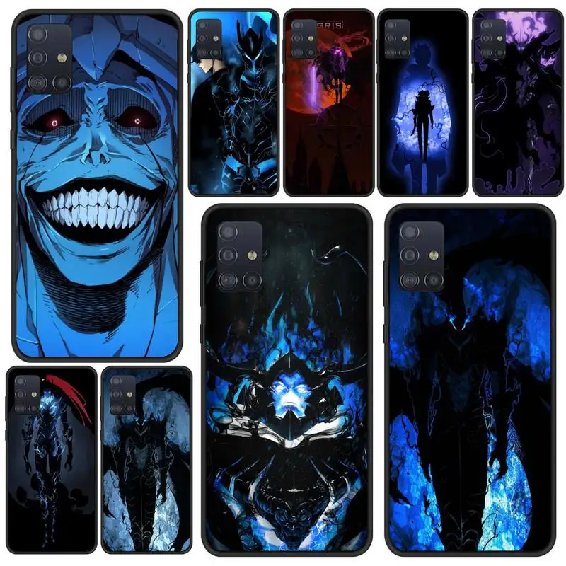 

Solo Leveling Igris Phone Case For Samsung S5 S6 S7 S8 S9 S10 S20 S21 Edge Plus E Fe Lite
