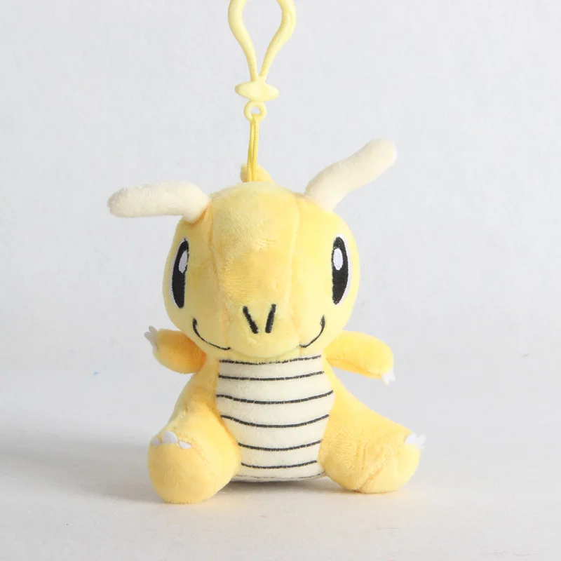 10 см Takara Tomy Pokemon Pikachu Eevee плюшевые игрушки Jigglypuff Charmander Gengar Bulbasaur плюшевые игрушки для детей - Цвет: kuailong