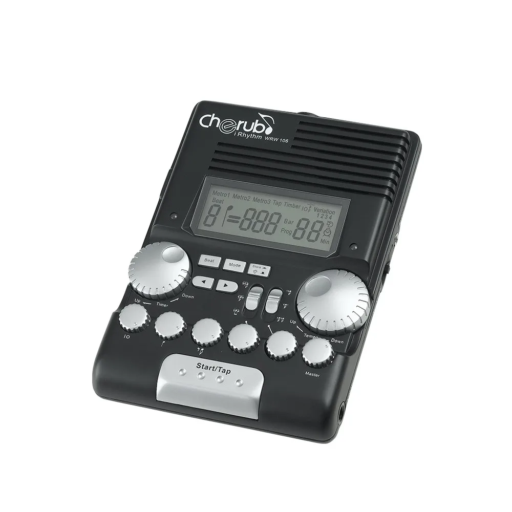 Cherub WRW-106 барабан метроном ритм тренажер Профессиональный Многофункциональный