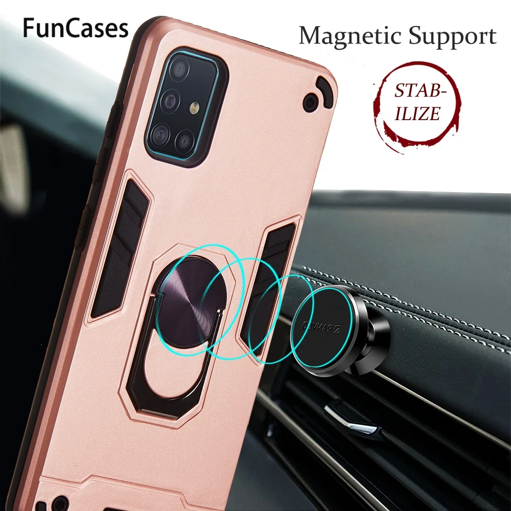 Автомобильный держатель подставки мягкий защитный чехол из ТПУ для Samsung A51