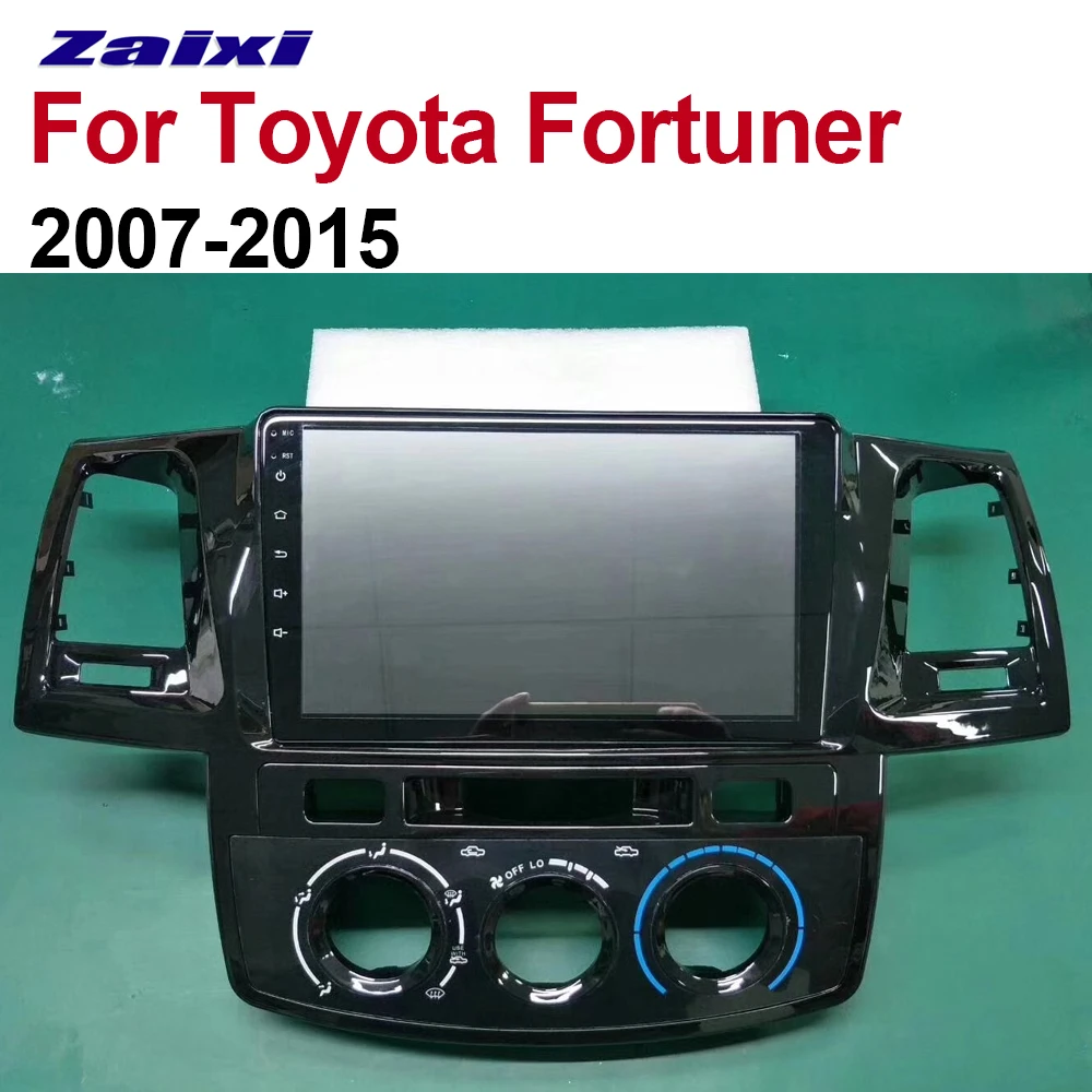 Автомобильный мультимедийный плеер ZaiXi 2 Din Android автомобильное радио для Toyota Fortuner
