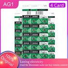 40 шт., AG1 1,5 в, Кнопочная батарея, высокое качество, оригинал TR621SW 364 LR60 164 364A LR621 SR621 164, лазерные указки, часы, монетница