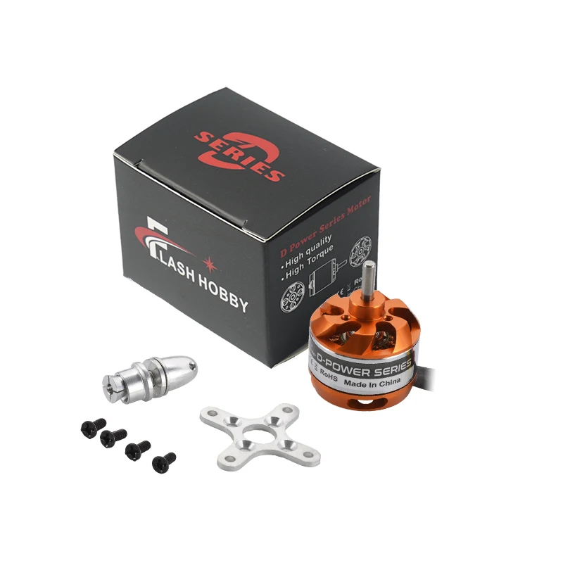 

D2822 2822 Brushless Motor 1100KV 1450KV 1800KV 2600KV 2-3S For RC Aircraft Plane Fixed wing