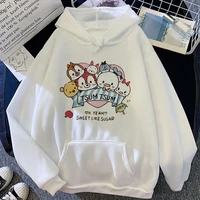 kawaii chip n dale funny cartoon disney cute anime hoodies women casual korean style harajuku sweatshirt graphic hoody female