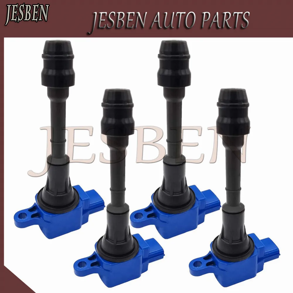 Совершенно новая катушка зажигания 4 шт./лот для 2002-2008 Nissan Altima Sentra X-Trail 2.5L NO # UF350