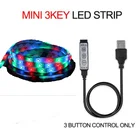 SMD USB 2835 RGB мобильный телефон приложение Bluetooth Музыка Светодиодная лента ТВ компьютер фосветильник праздник вечерние атмосферсветильник