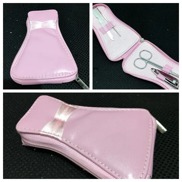 (10 компл./Лот) Свадебные и праздничные сувениры из розового маникюрного набора