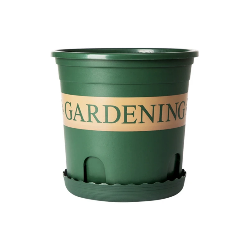 Массивный корень-контролируемый горшечный круглый розовый черный посадки