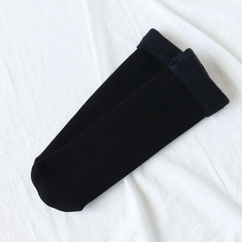 Skarpetki calcetines mujer; зимние носки-тапочки для девочек; утолщенная шерсть; теплая шерсть; плотные теплые дышащие эластичные модные носки для женщин - Цвет: 2