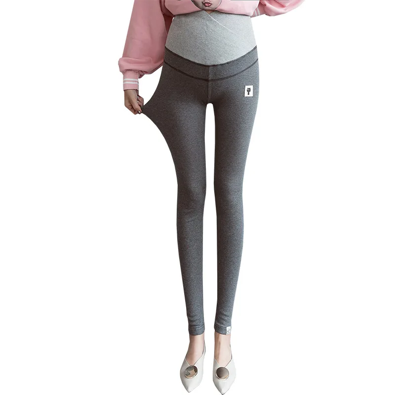 

Women Pants Pregnancy Clothes Women's Solid Color With Cat Sign Comfortable Cat Loose Adjustable Maternity Pants For Ropa Mujer