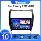 Srnubi Android 10 автомобильный радиоприемник для Toyota Camry 7 XV 50 55 2012 2013 2014 - 2017 мультимедийный видеоплеер 2 Din Navi GPS стерео DVD