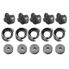 SANQ 5 компл.лот новый полный набор шпулей челнок бобины механический стержень для обуви швейная починка с общей топливной магистралью Запчасти