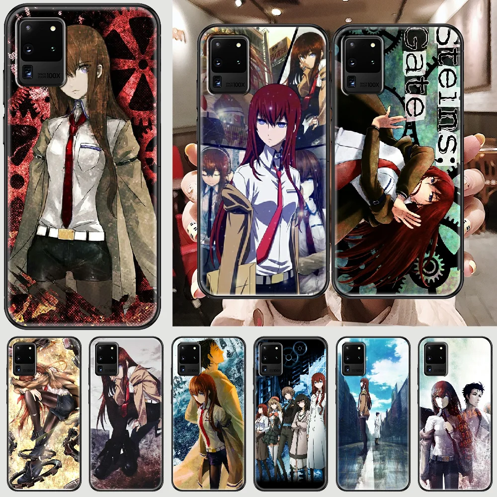 Чехол для телефона Steins Gate Kurisu Makise в стиле аниме Samsung Galaxy Note 4 8 9 10 20 S8 S9 S10 S10E S20 Plus UITRA
