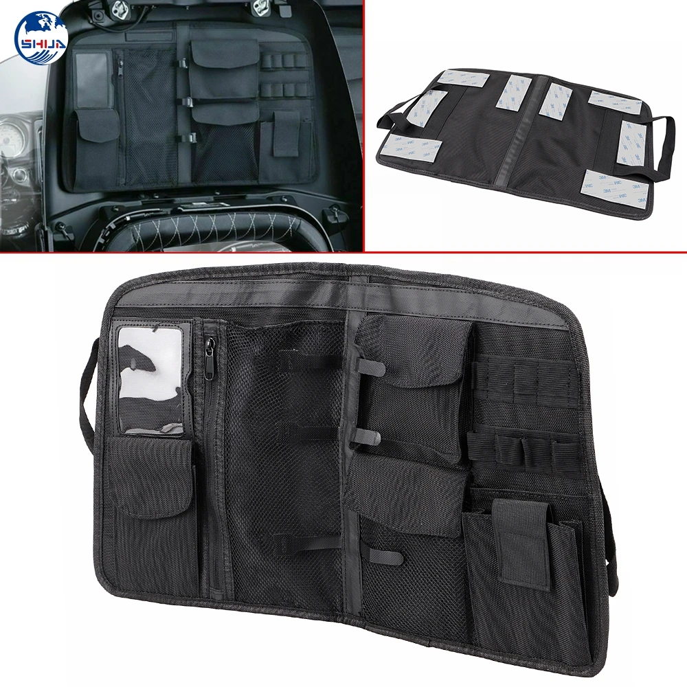 Черный органайзер для крышки багажника мотоцикла сумка багажа новинка Indian Chief Tain