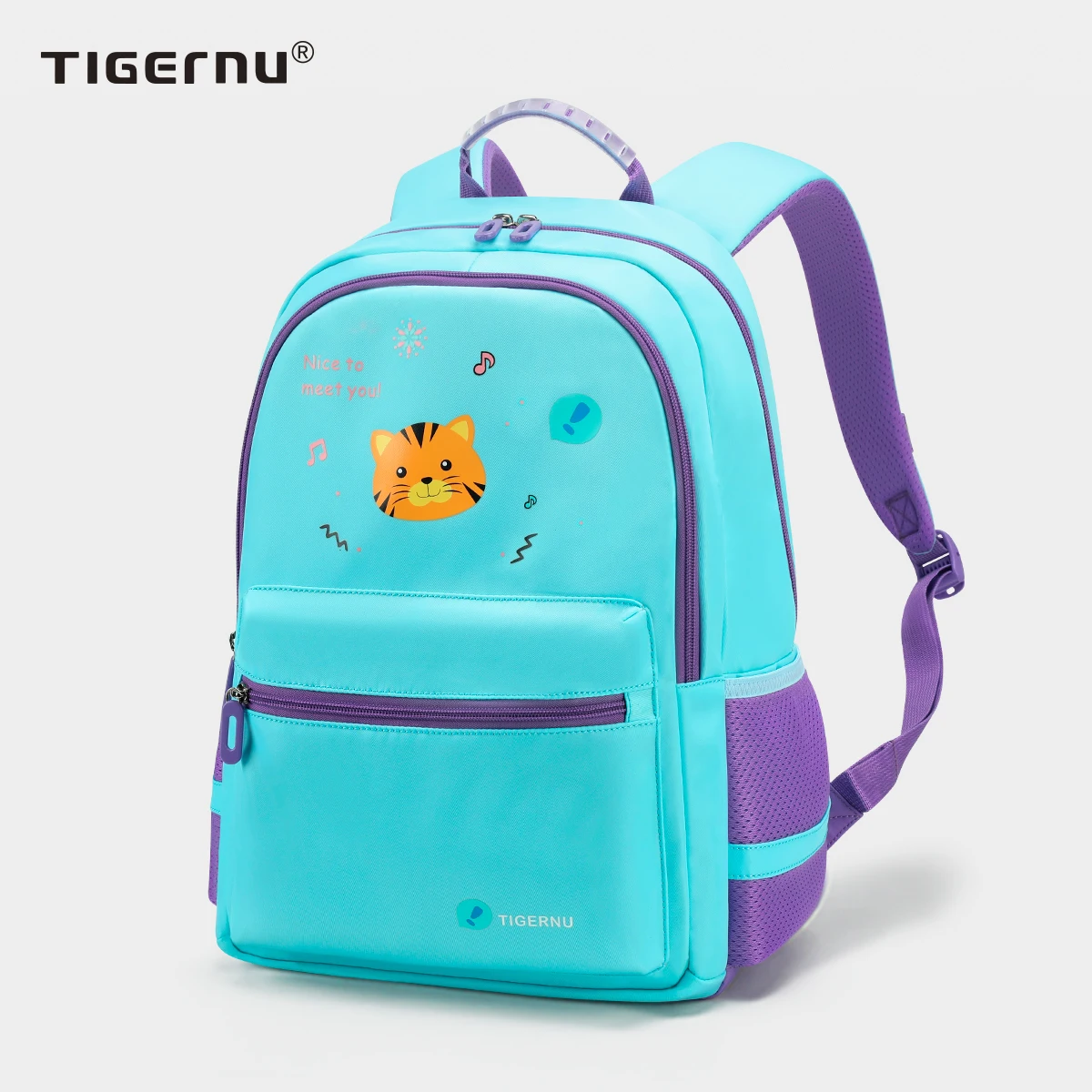 Tigernu дышащий Детский рюкзак светильник для мальчиков и девочек Большой