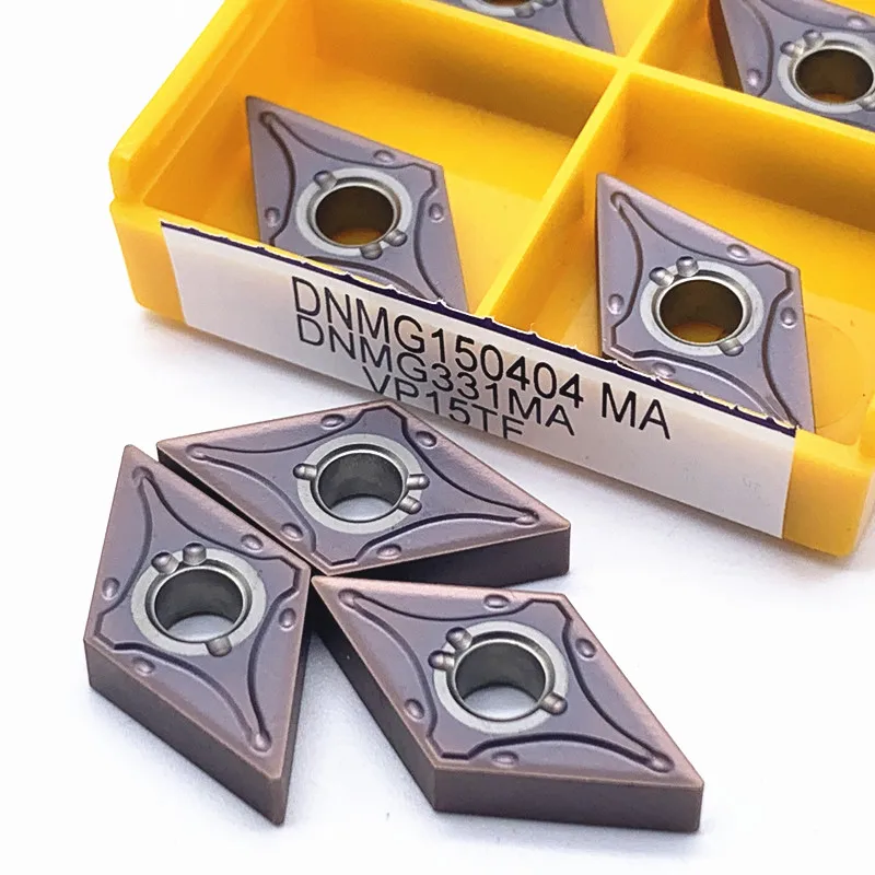 10 шт. DNMG150404 MA VP15TF/UE6020 твердосплавные Токарные пластины CNC токарный станок